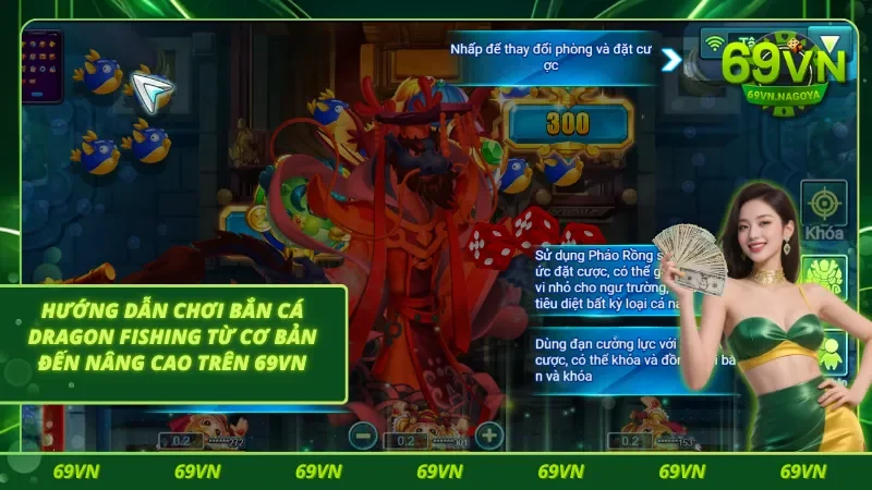 Cách chơi Dragon Fishing chi tiết và dễ hiểu nhất