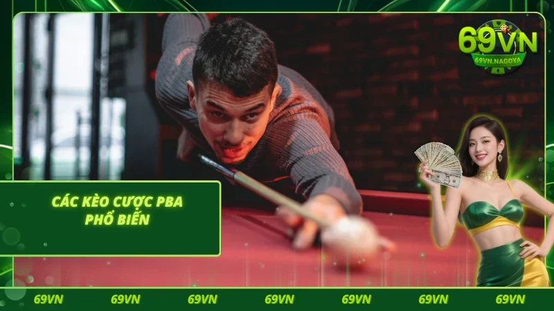 Những kèo PBA thông dụng được giới chơi quan tâm