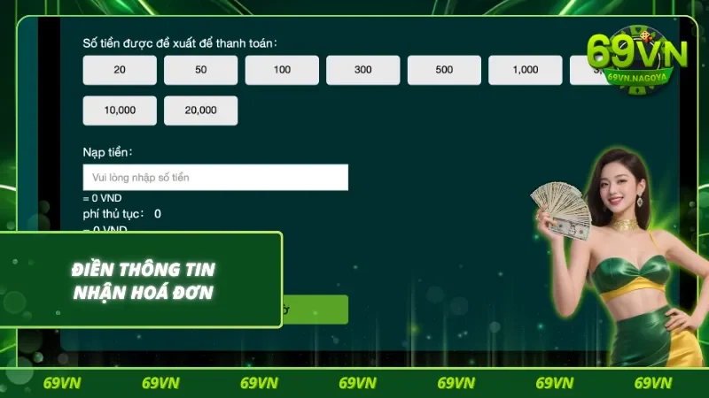 4 bước nạp tiền 69VN nhanh chóng trong vài giây