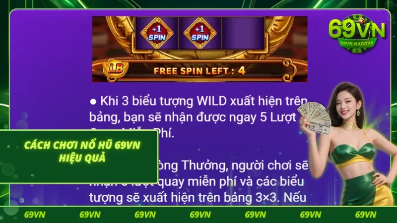 Cách chơi nổ hũ 69VN hiệu quả